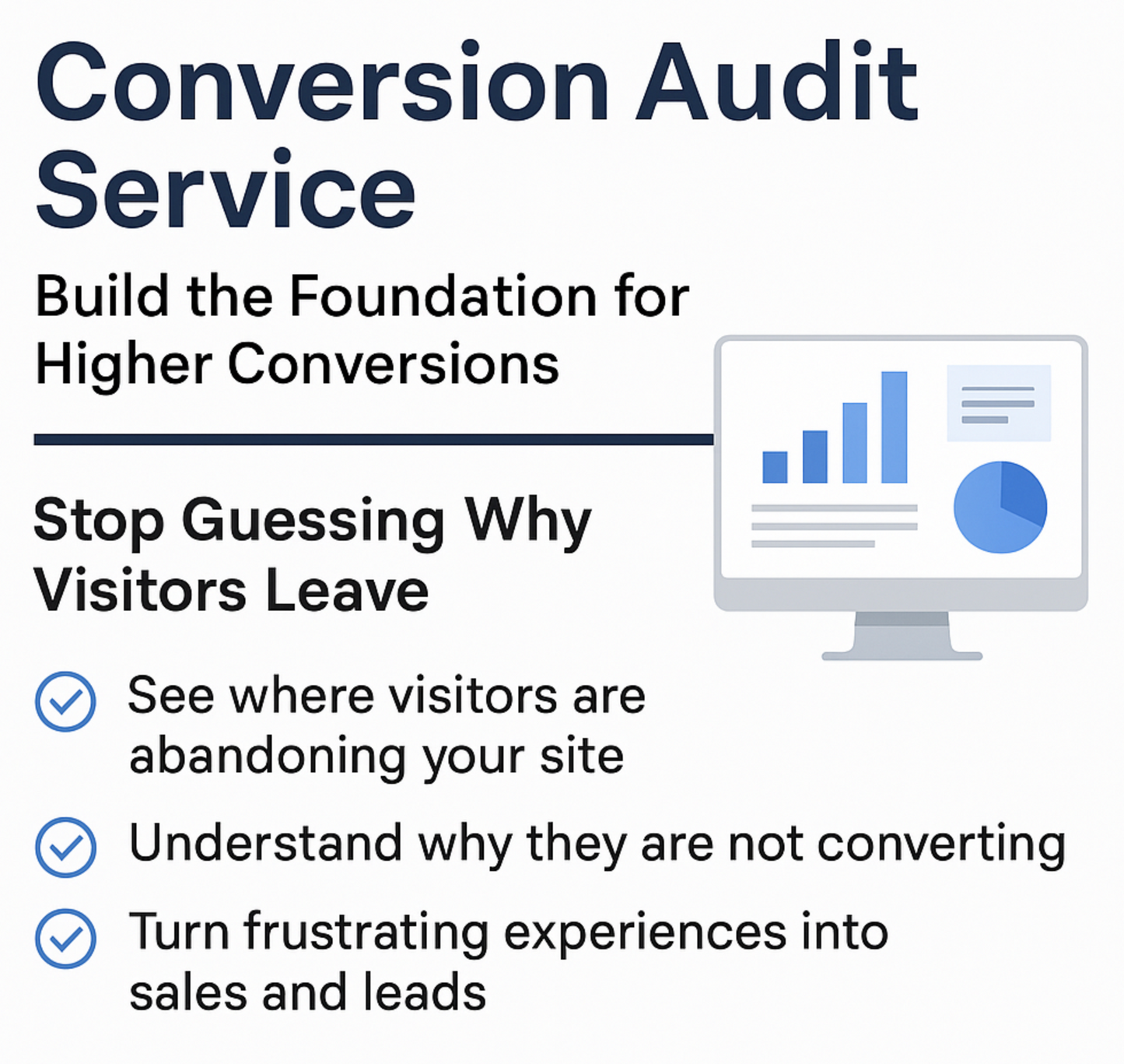 Website Conversion Audit for eCommerce & B2B | Identify & Fix Conversion Barriers