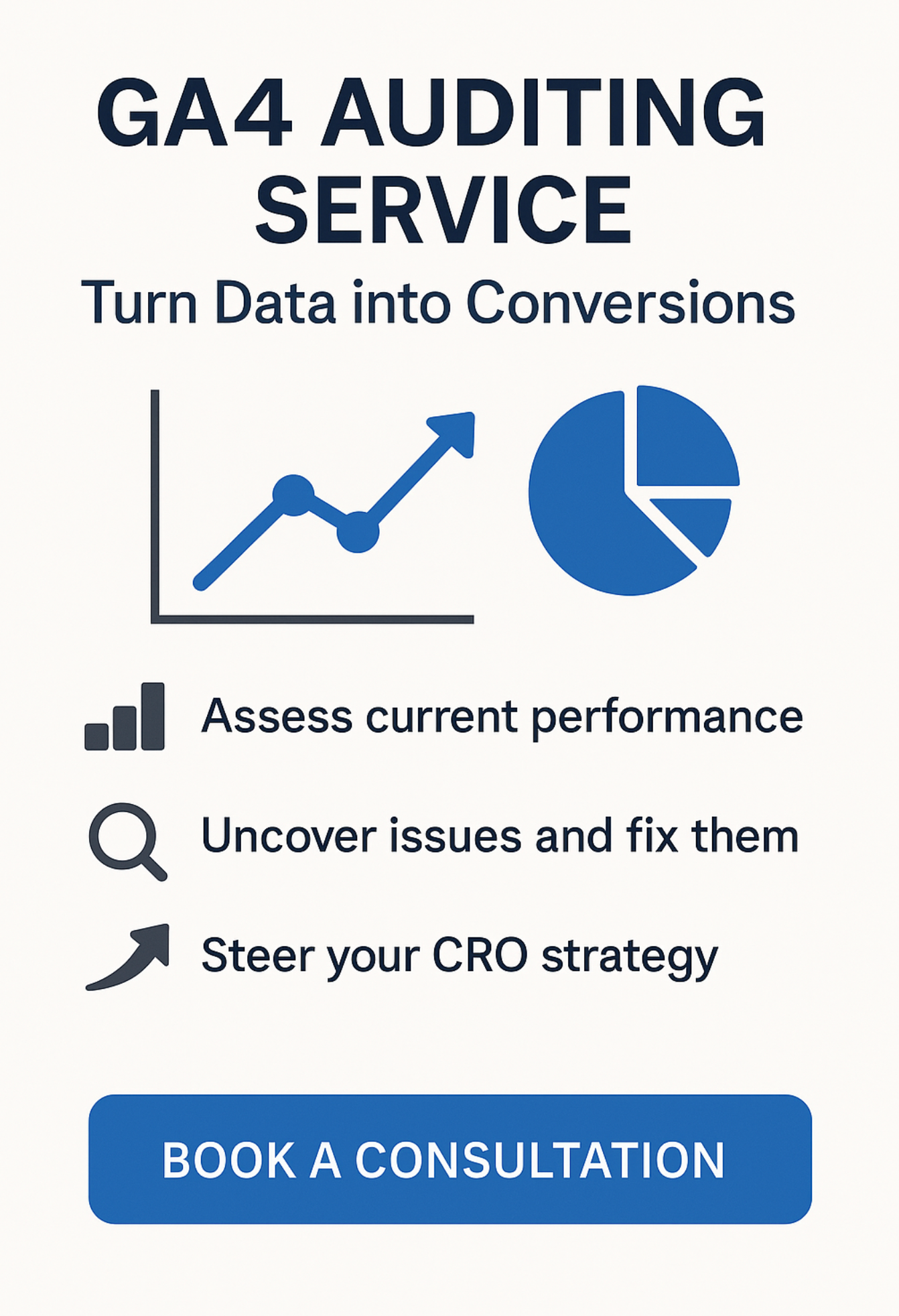 GA4 Audit & Analytics Setup | Unlock Data-Driven CRO Insights